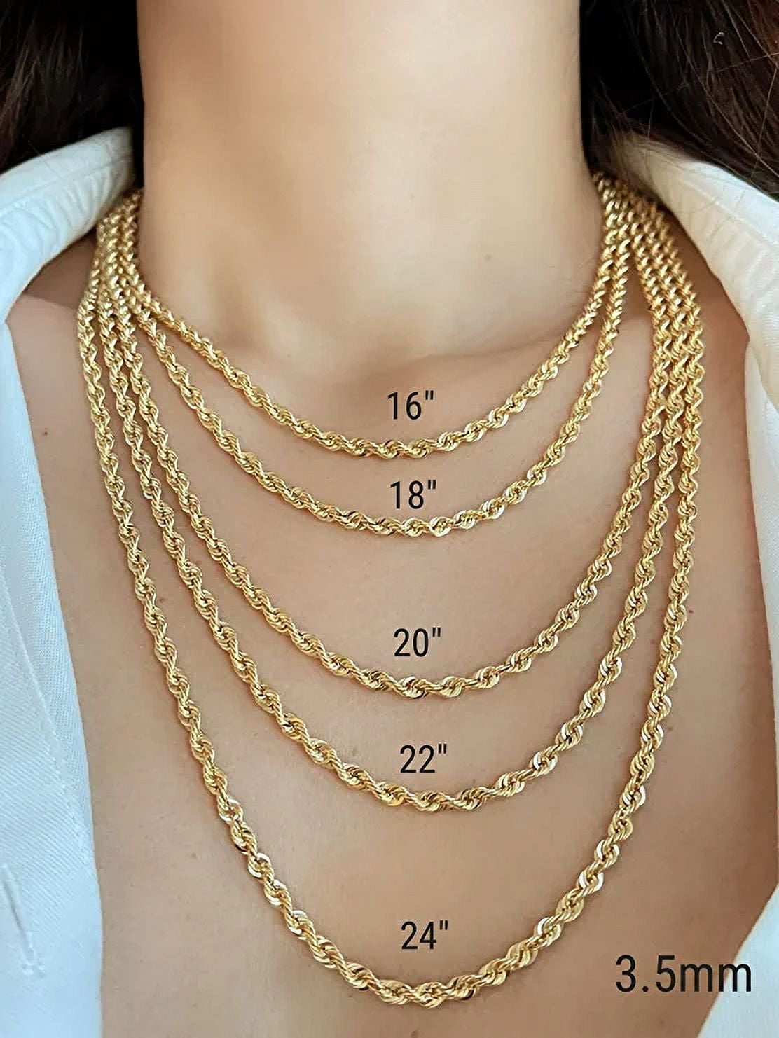 16 Inch Chain Necklace - Shop on Pinterest